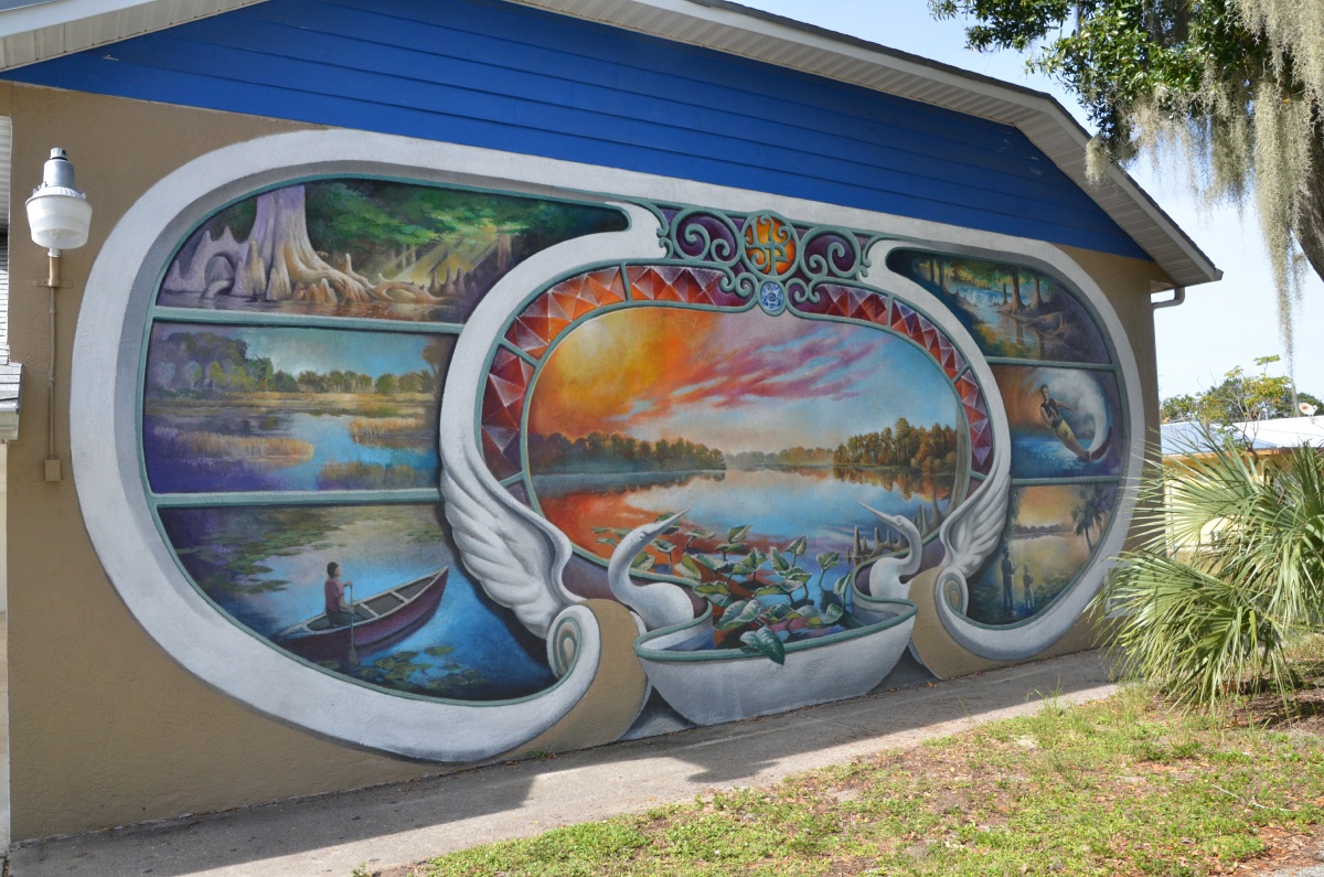 J Lake Placid Mural 9850