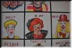 J Lake Placid Toby's Clown School ceiling tile